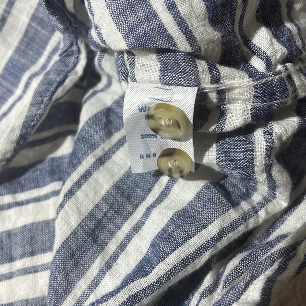 Marine Layer Long Sleeve Cotton Shirt - Picture 3 of 7